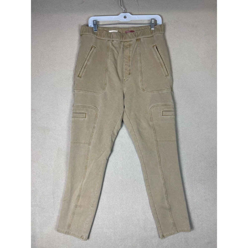 Anthropologie Pilcro Pants Womens Large Brown High Rise Cargo Skinny Adult